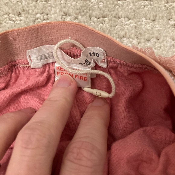 Zara Pink Girls Tutu size 4-5 - Picture 2 of 3